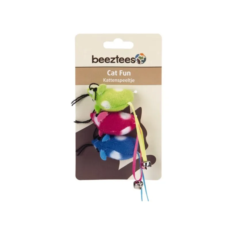 Beeztees Мышки плюшевые Petti