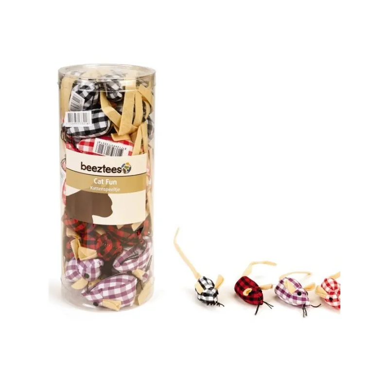 Beeztees Игрушка мышка с кошачьей мятой