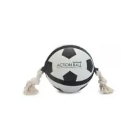 Beeztees Мяч резиновый Football с канатом