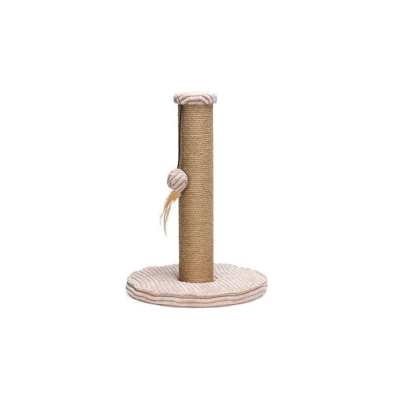 Beeztees Когтеточка Ribbed, розовый