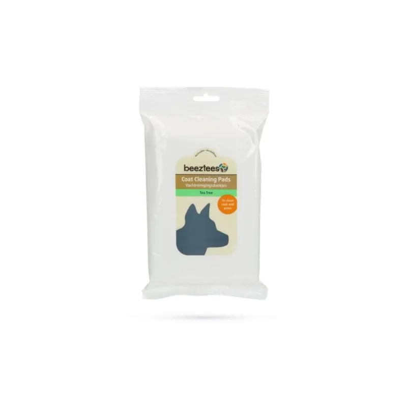 Beeztees Влажные салфетки Tea Tree