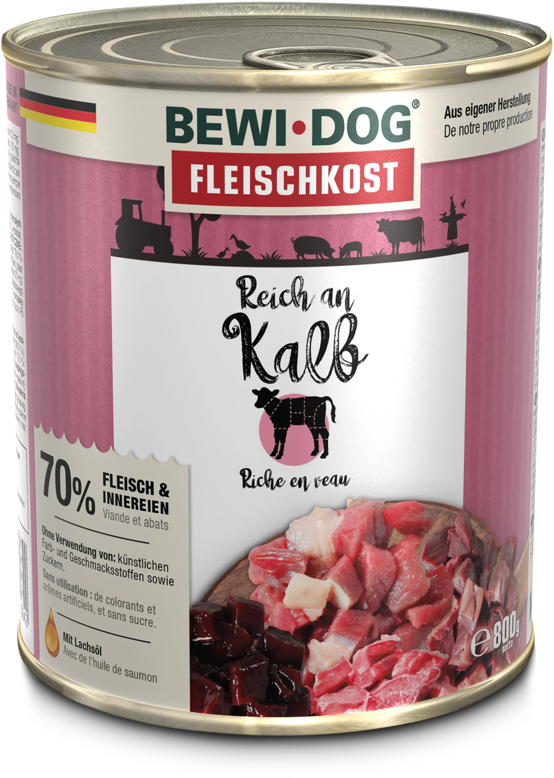 Bewi Dog, телятина, 800 г