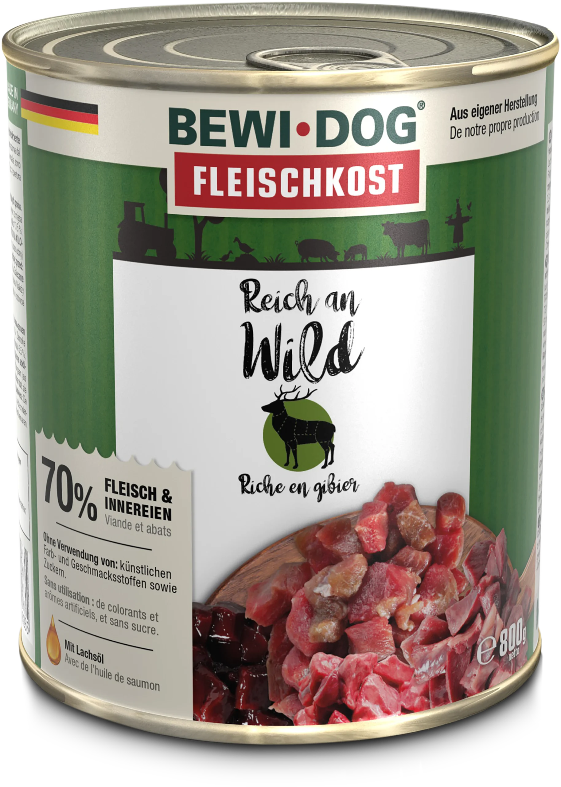 Bewi Dog, оленина, 800 г