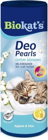 BIOcat's Deo Pearls Cotton Blossom Silica