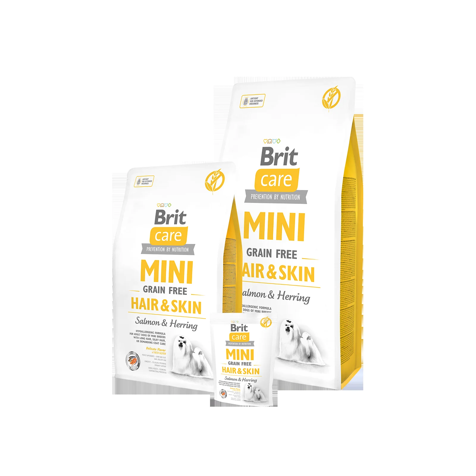 Brit Care Mini Grain Free Hair, Skin
