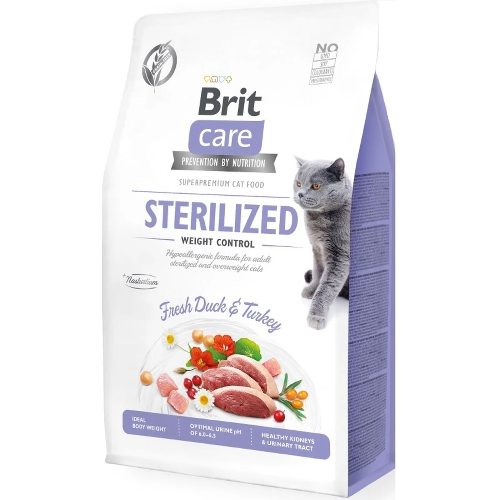 Brit Care Cat Grain-Free Sterilized and weight control