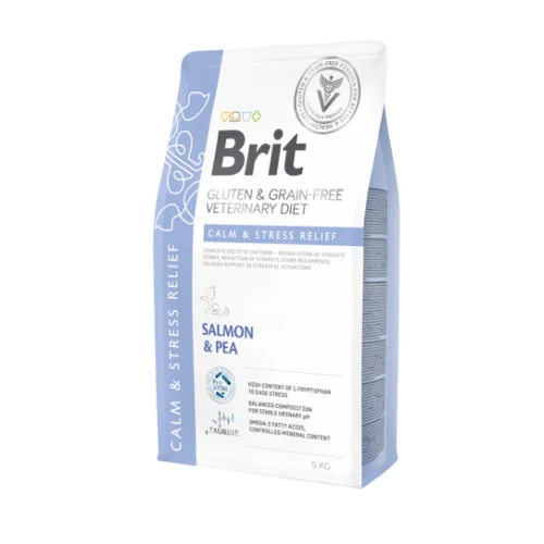 Brit Veterinary Diet Cat Calm & Stress Relief, 5 kg