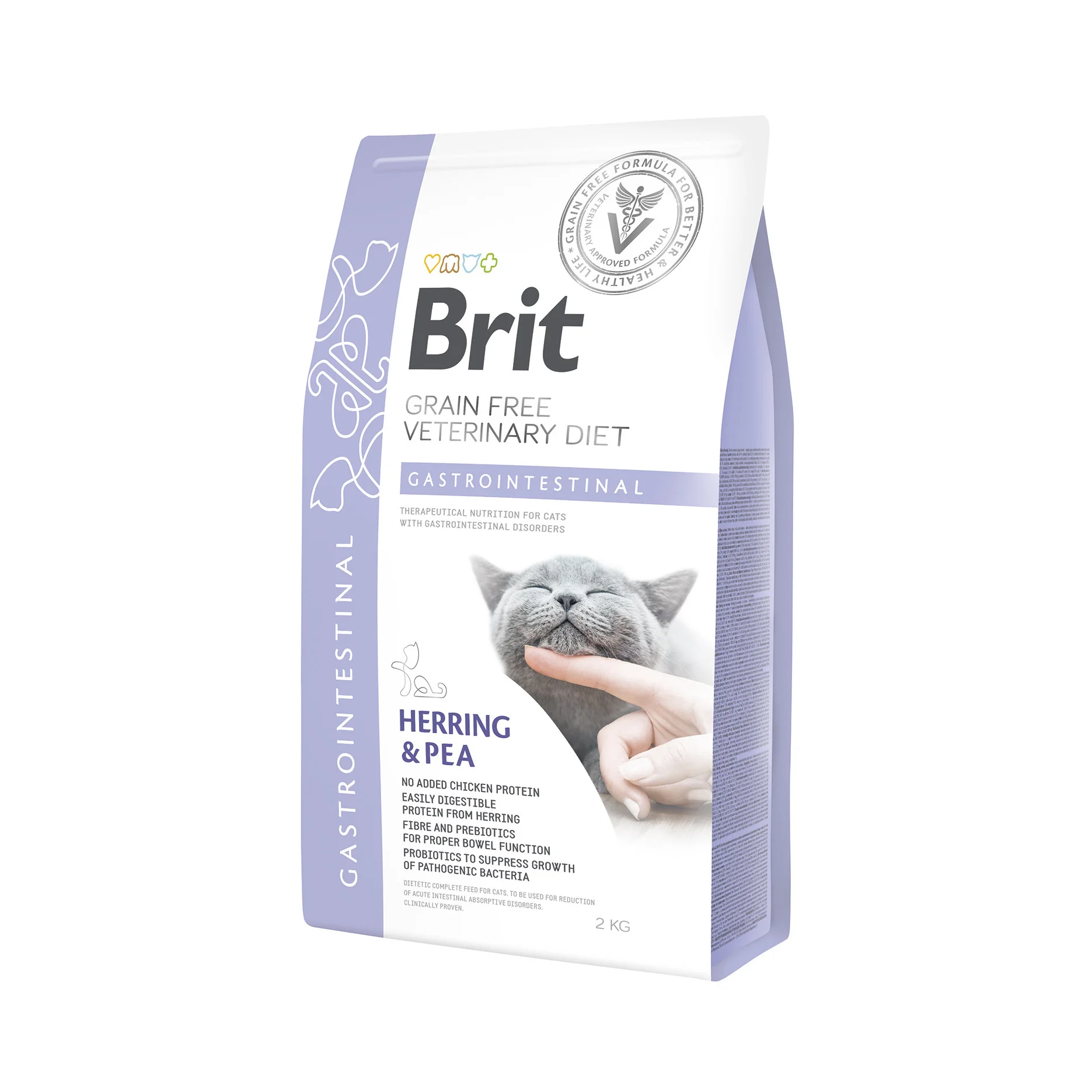 Brit Veterinary Diet Cat Gastrointestinal, 2 кг