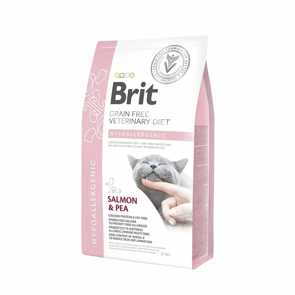 Brit Veterinary Diet Cat Hypoallergenic, 5 кг
