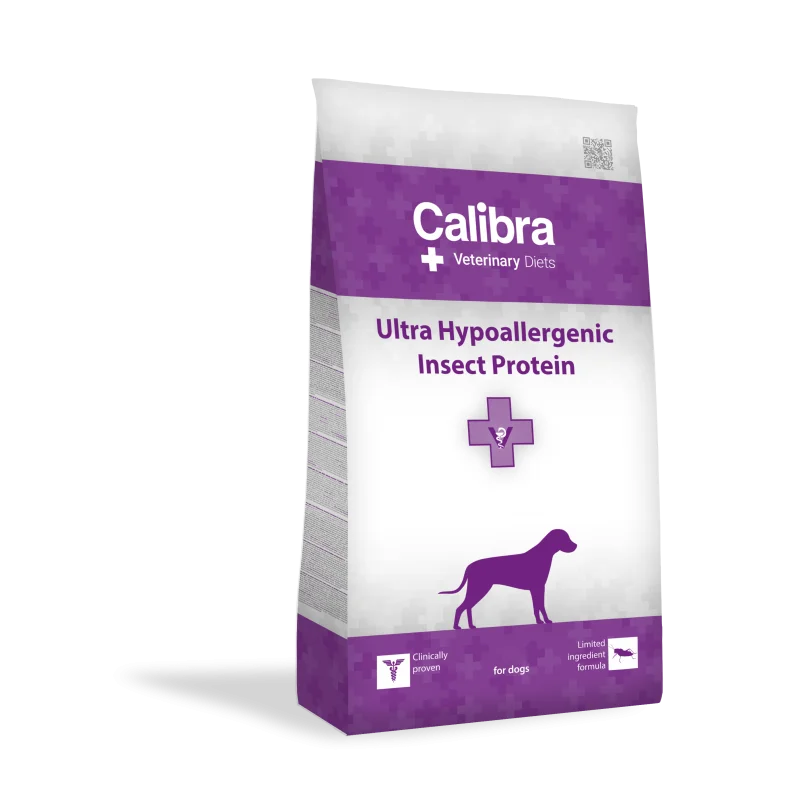 Calibra Veterinary Diets Ultra-Hypoallergenic Insect, насекомые, 12 кг