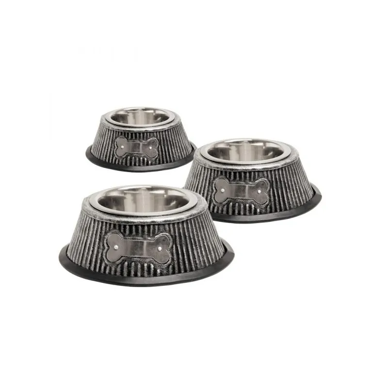 Миска из нержавеющей стали Silver Bone