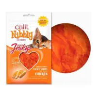 Catit Nibbly Jerky, лакомство для кошек, курица, 30 г