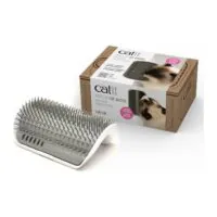 Catit Self Groomer, настенная щётка-чесалка для кошек с отсеком для мяты
