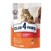 Club 4 Paws Hairball Control, 300 г