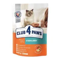 Club 4 Paws Sterilised, 300 г