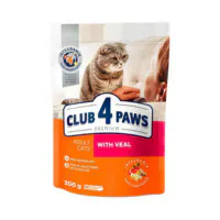 Club 4 Paws Adult, телятина, 300 г