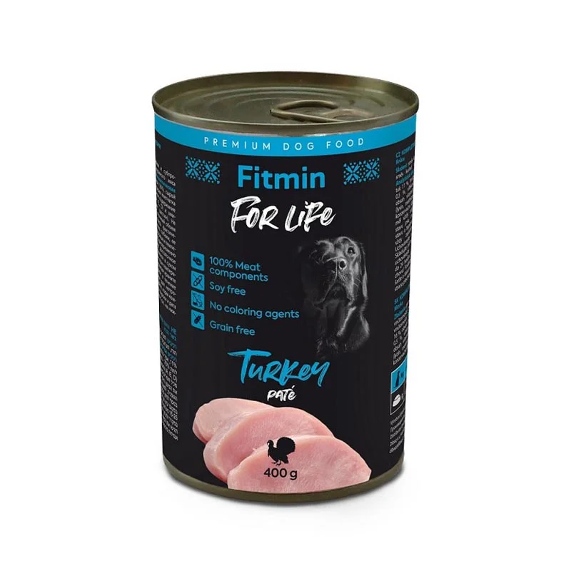 Fitmin For Life Паштет с индейкой (400 г)