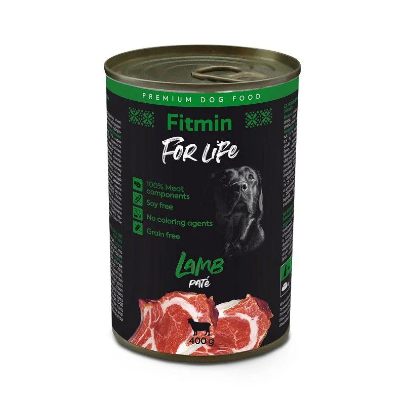 Fitmin For Life Паштет с ягнёнком (400 г)