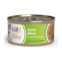 Catit Cuisine Bites, утка, кусочки в соусе, 75 г