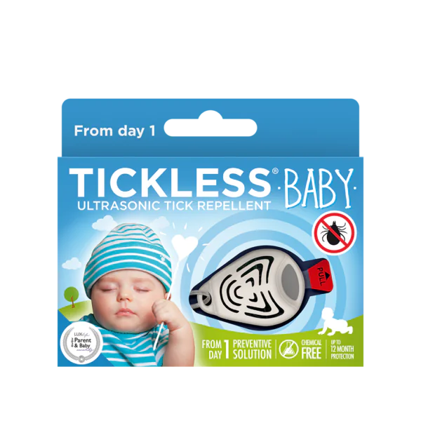 Tickless Dispozitiv repelent cu ultrasunete împotriva căpușelor și puricilor Baby