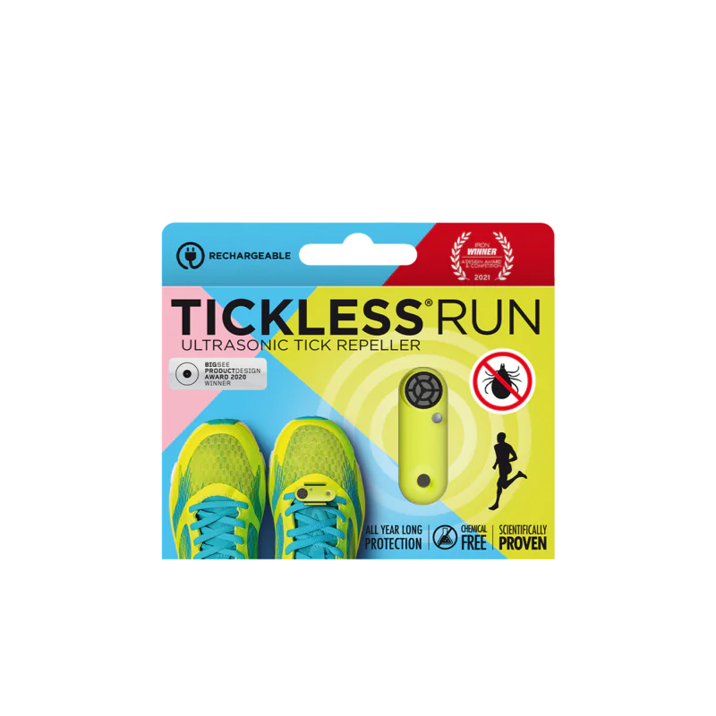 Tickless Ультразвуковой отпугиватель клещей и блох Run Neon