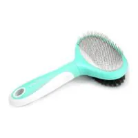 Record Hairmony, perie dublă: slicker și peri, pentru câini de talie medie și mare