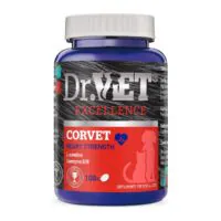 Dr. Vet CorVet, добавка для сердца собак и кошек, 100 таблеток