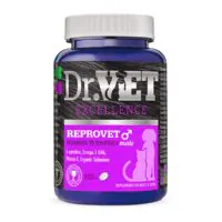 Dr. Vet ReproVet Male, витамины для кобелей и котов, для репродуктивного здоровья, 100 таблеток
