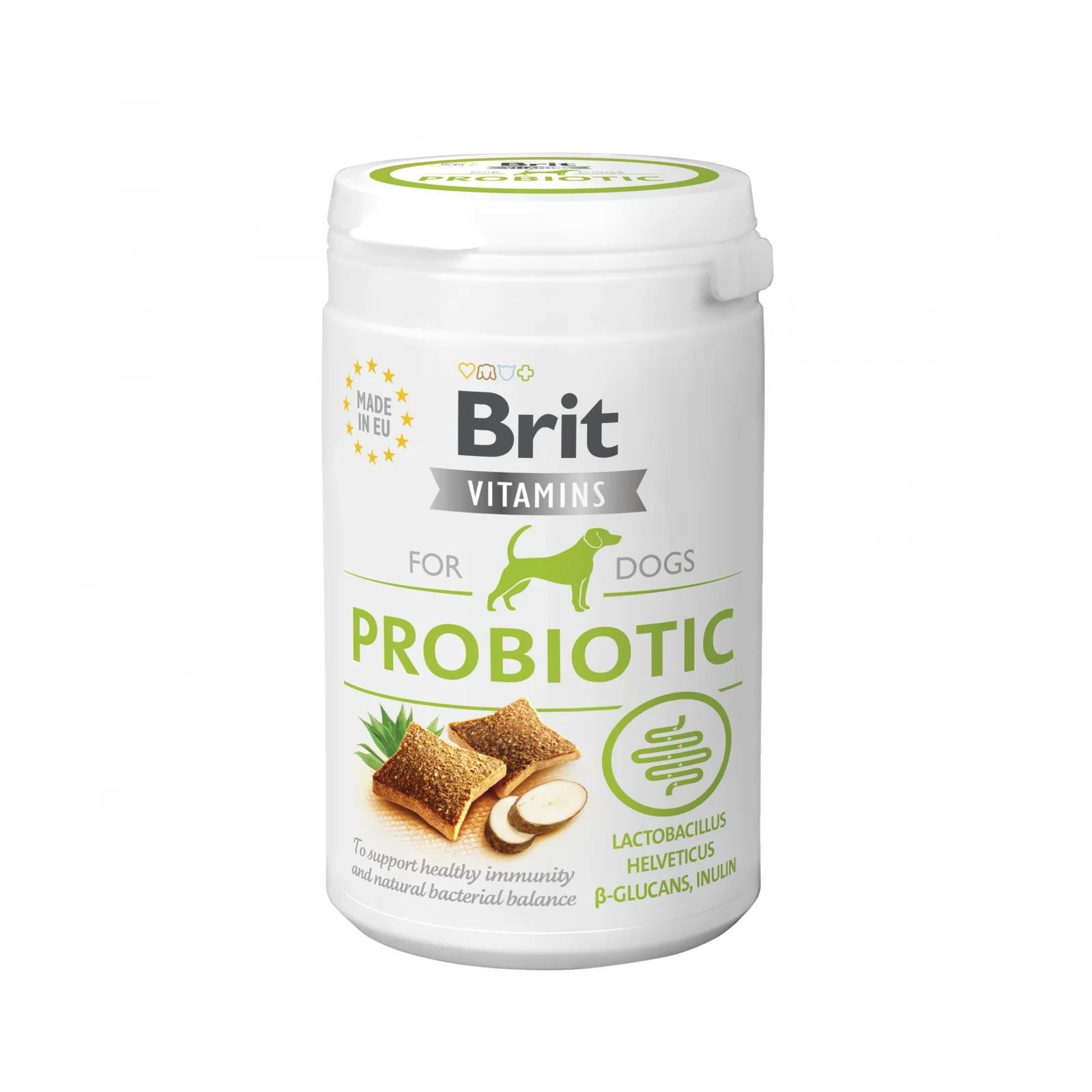 Brit Vitamins Probiotic, витамины и добавки для собак, с пробиотиками, 150 г