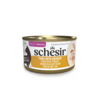 Schesir Cat Complements, тунец с курицей, в бульоне, 70 г