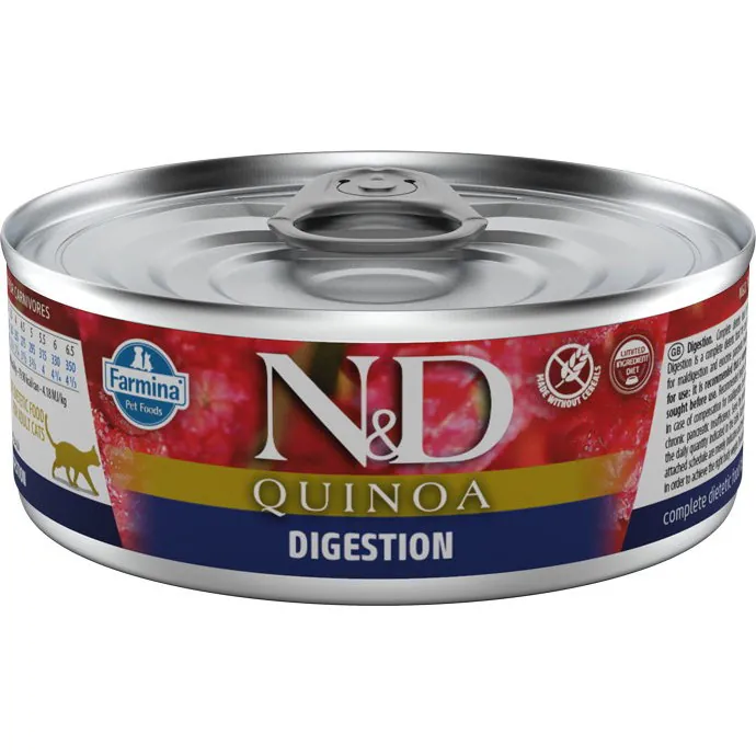 Farmina N&D Quinoa Digestion, ягнёнок, 80 г