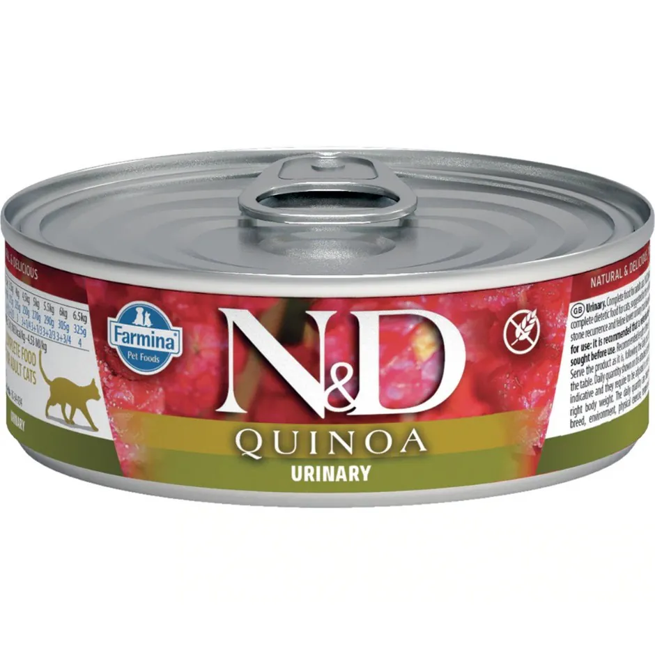 Farmina N&D Quinoa Urinary, утка, 80 г