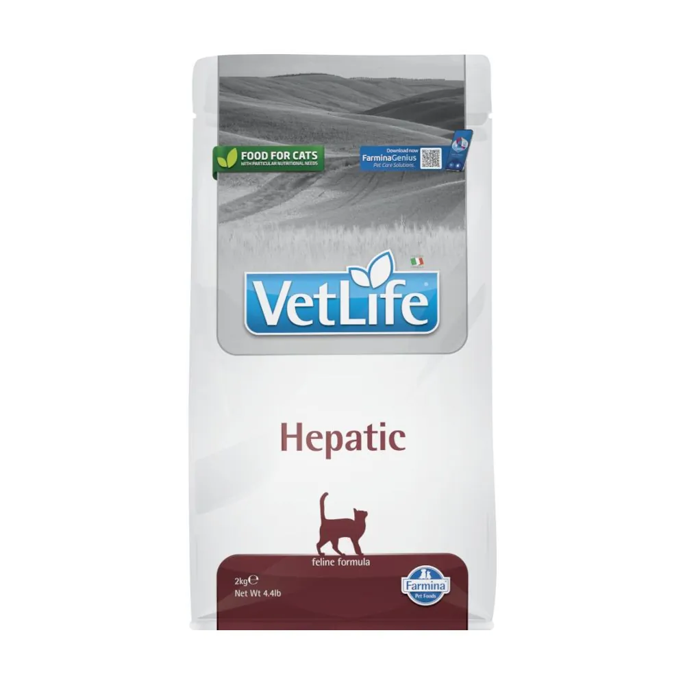 Farmina Vet Life Hepatic для кошек, 2 кг