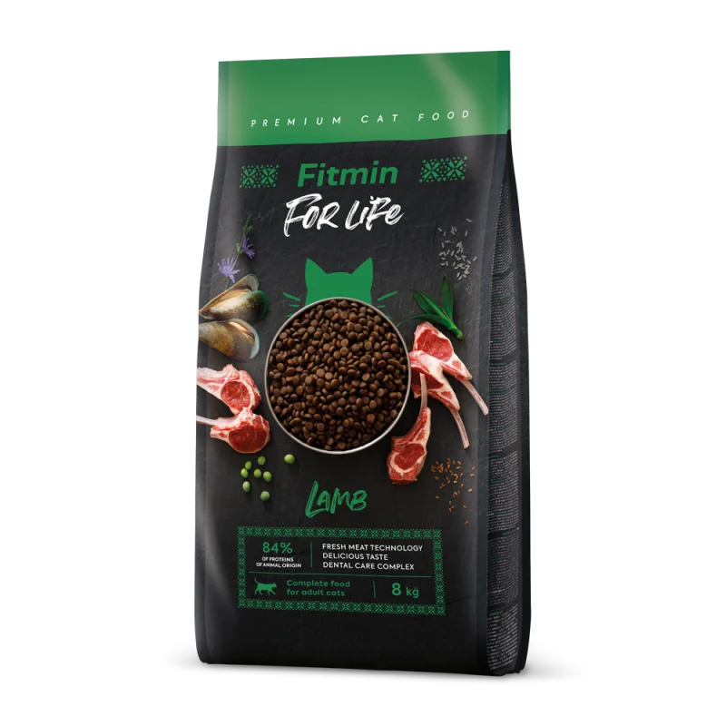 Fitmin For Life Adult, ягнёнок, 8 кг