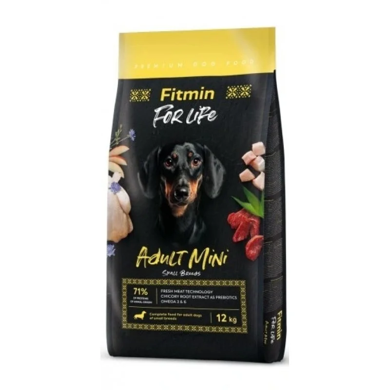Fitmin For Life Adult Mini, 12 кг
