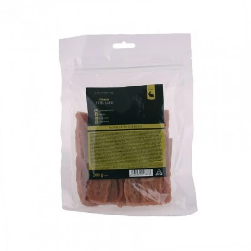 Fitmin For Life Treat Chips, лакомство для собак, кролик, 200 г