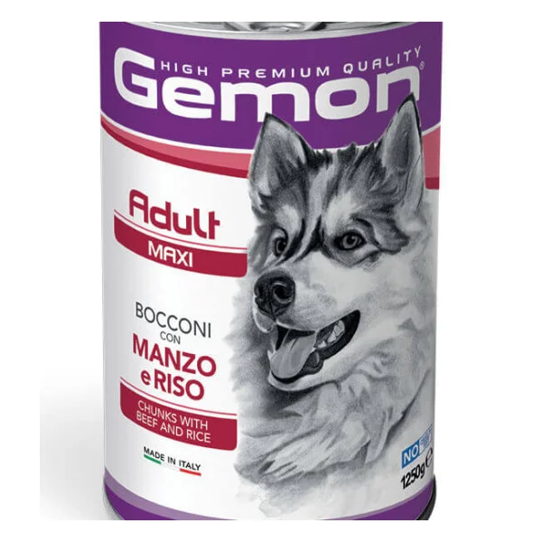 Gemon Maxi Adult, говядина, 1, 25 кг