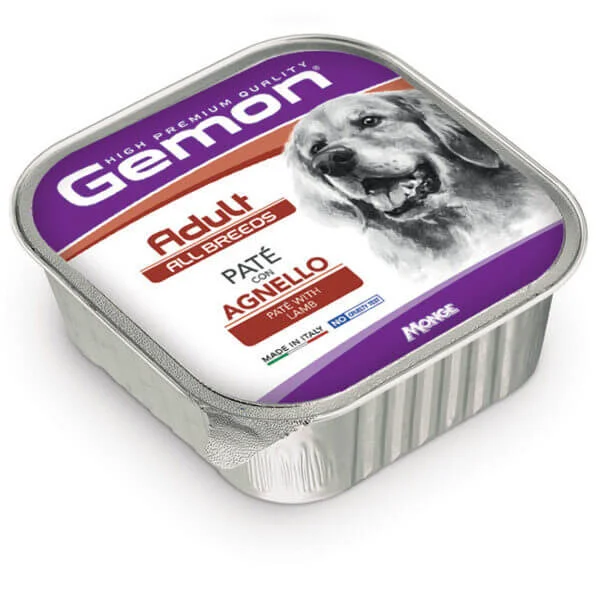 Gemon Adult, ягнёнок, паштет, 150 г