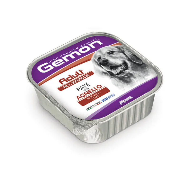 Gemon Dog Adult, ягнёнок, паштет, 150 г