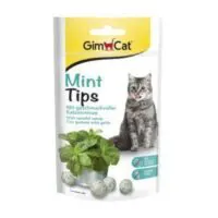 Gimcat Mini-tabs мятные для свежего дыхания, лакомство для кошек, 40 г