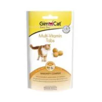 Gimcat Mini-tabs мультивитаминные, лакомство для кошек, 40 г