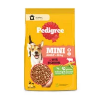 Pedigree Adult Mini для взрослых собак мелких пород с говядиной и овощами, 2 кг