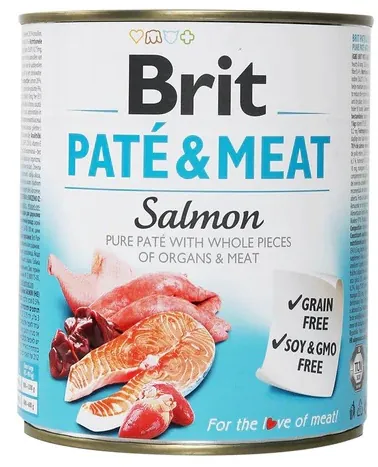 Brit Pâté & Meat с лососем