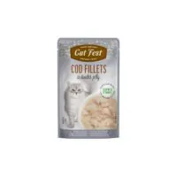 Cat Fest, филе трески, в желе, 70 г
