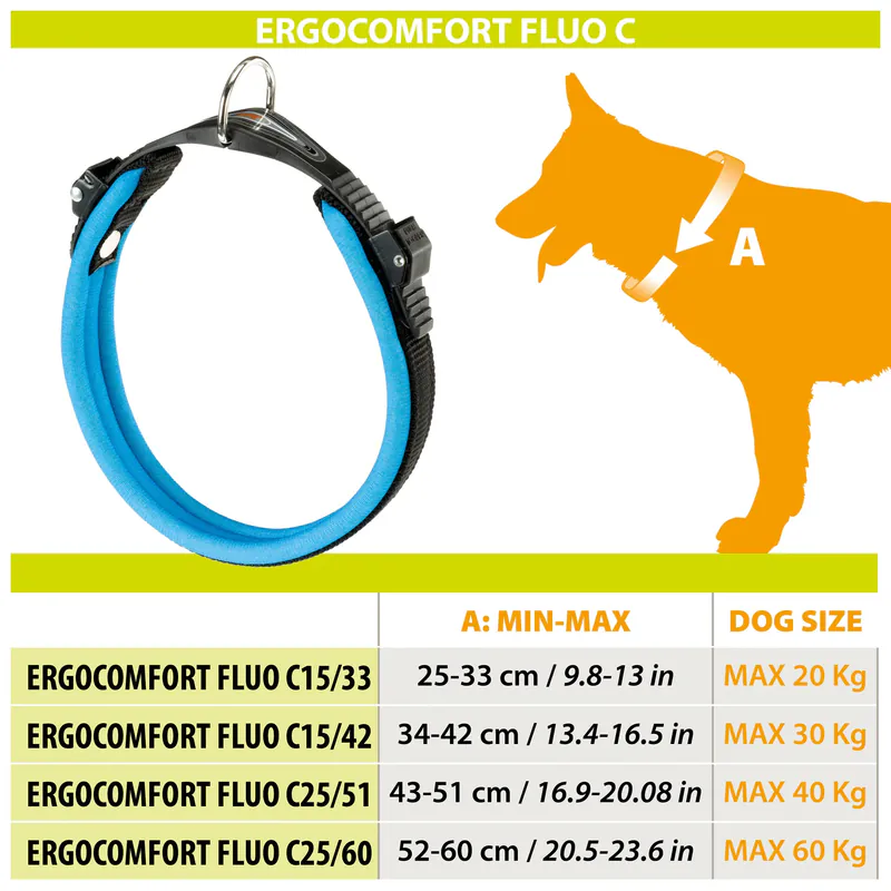 Ferplast Ошейник Ergofluo C25/60