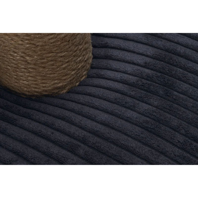 Beeztees Когтеточка Ribbed, антрацит