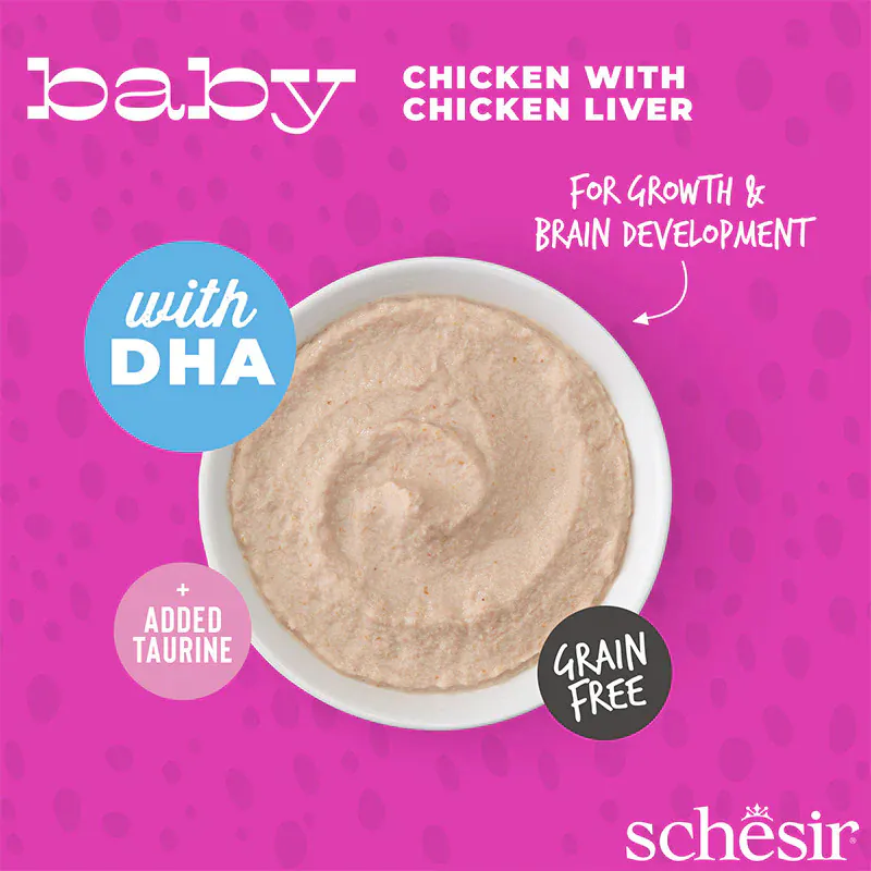Schesir Baby, курица с печенью, мусс, 70 г