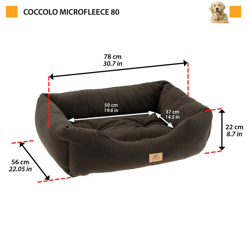 Ferplast Лежак текстильный Coccolo Microfleece