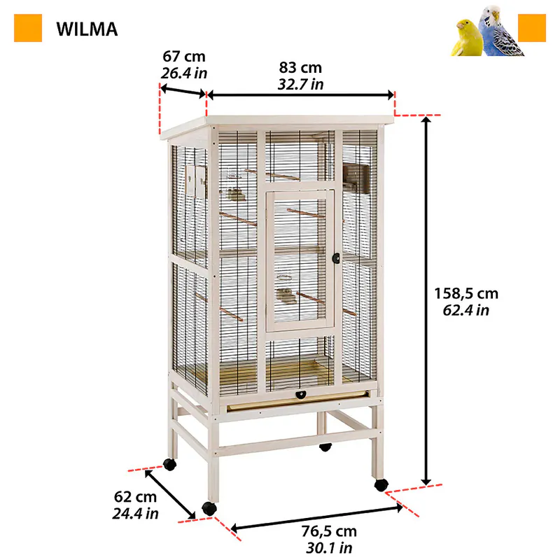 Клетка для птиц Wilma