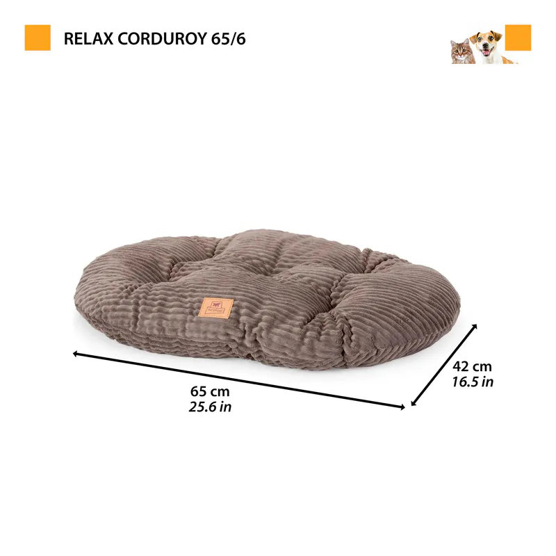 Лежак-подушка из хлопка Relax Corduroy